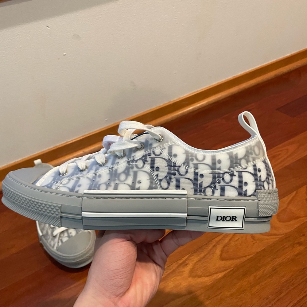 Dior B23 White/Grey/Navy Size 12 Men’s (EU45) - Picture 4 of 14